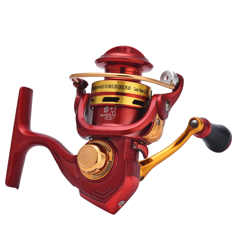 Long Cast 4.8:1 High-Speed ​​Metal Fishing Spinning Wheel