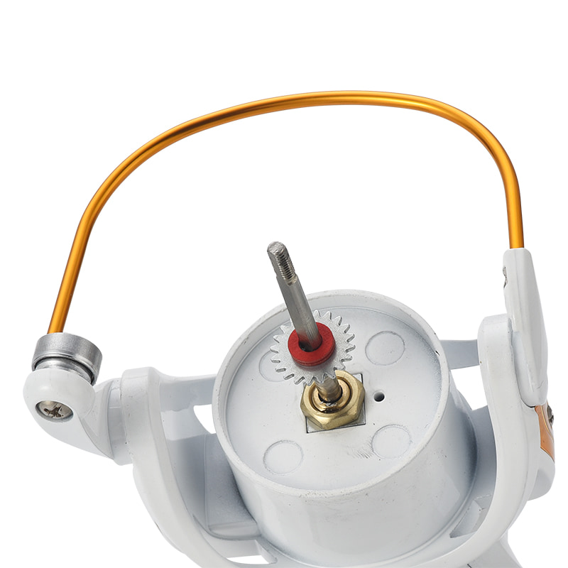 Hvid metal spole hav Fiskeri Spinning Reel Saltvand Agn Casting Surfhjul Spinning Fiskehjul