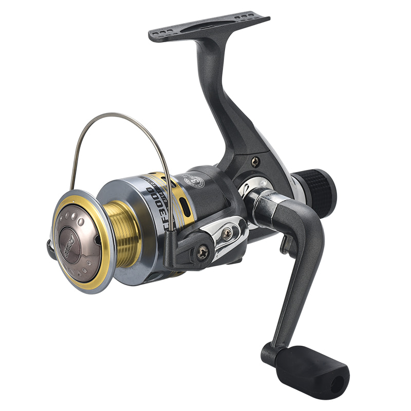 9 lejet metal bagbremse Spinnende fiskehjul
