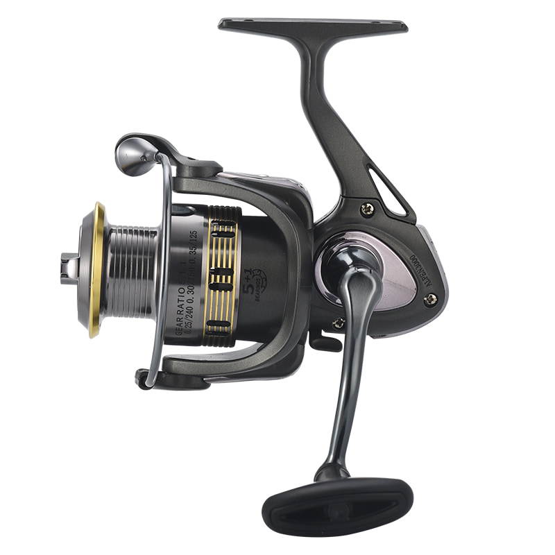 Metalspole 5+1BB CNC-indskruningshåndtag Fiskespinnehjul Havfiskehjul Agnstøbning Spinning fiskehjul