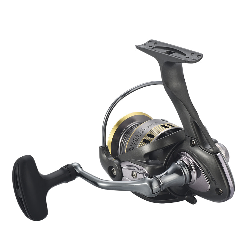 Metalspole 5+1BB CNC-indskruningshåndtag Fiskespinnehjul Havfiskehjul Agnstøbning Spinning fiskehjul