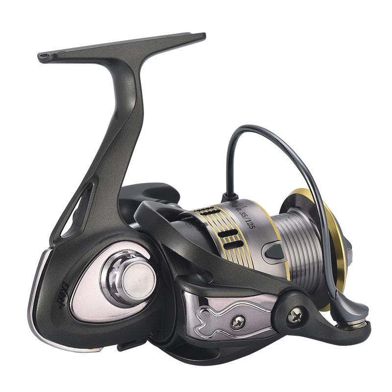 Metalspole 5+1BB CNC-indskruningshåndtag Fiskespinnehjul Havfiskehjul Agnstøbning Spinning fiskehjul